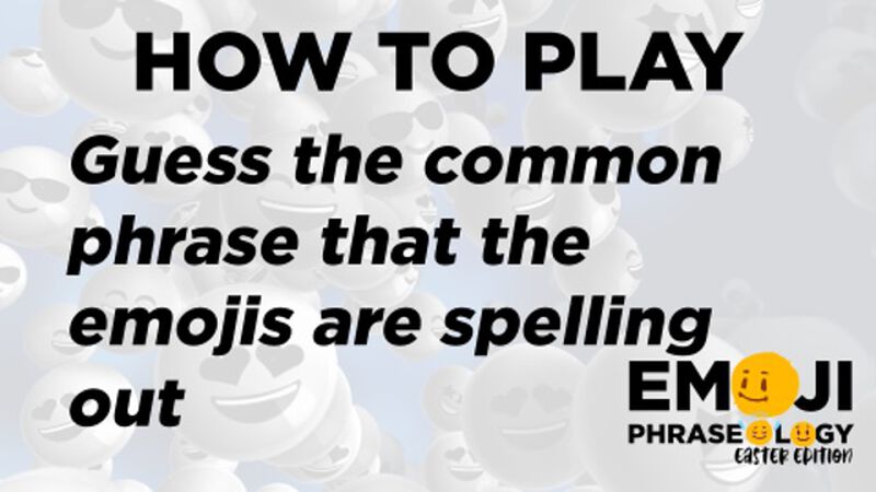 Emoji Phraseology Easter Edition